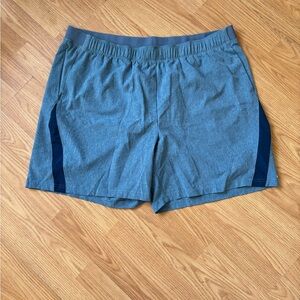 Men's Blue Athletic Shorts